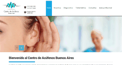 Desktop Screenshot of acufeno.com