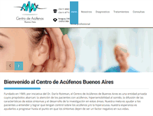 Tablet Screenshot of acufeno.com